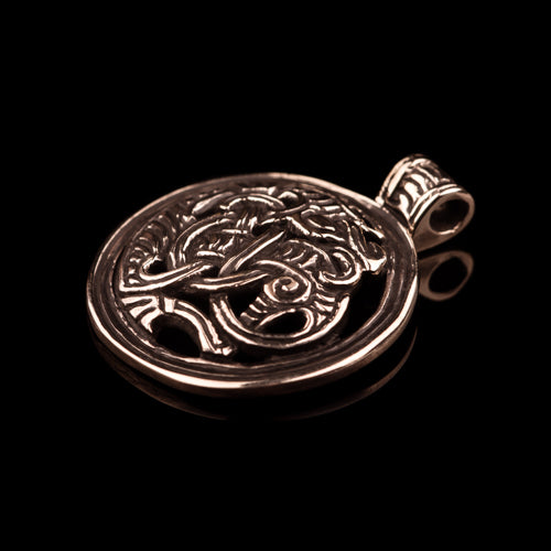 Gripping Beast Pendant from Norway