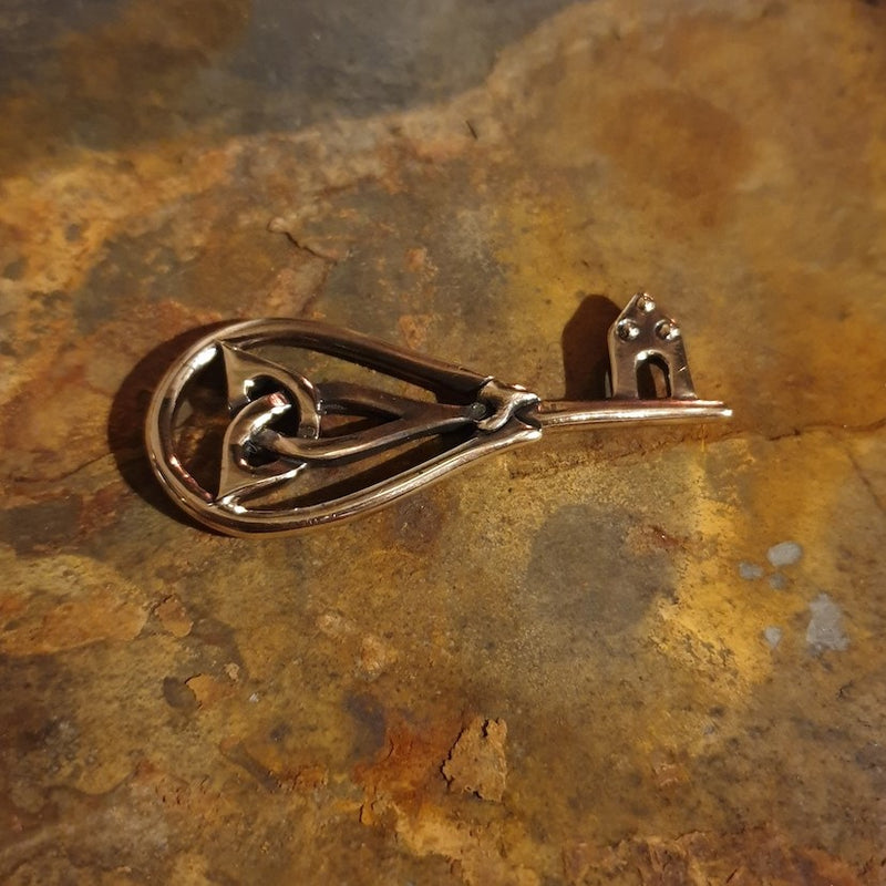 Viking Woman Triquetra Key
