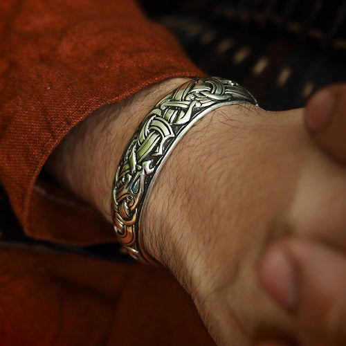 Viking Dragon Armring in Ringerike Style