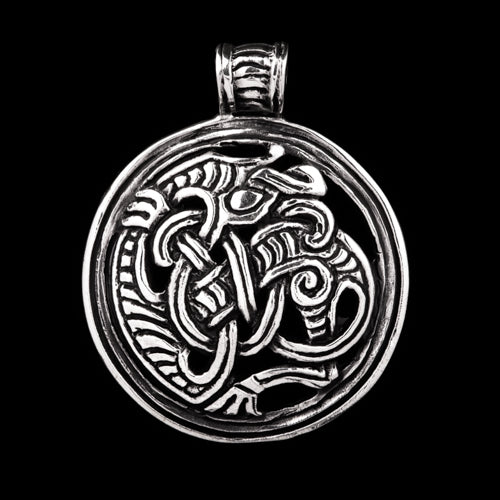 Gripping Beast Pendant from Norway