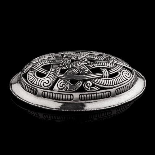 Viking Tortoise Brooches in Jelling Style