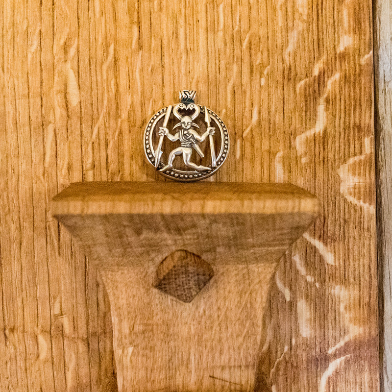 Odin Horned Viking Warrior Pendant