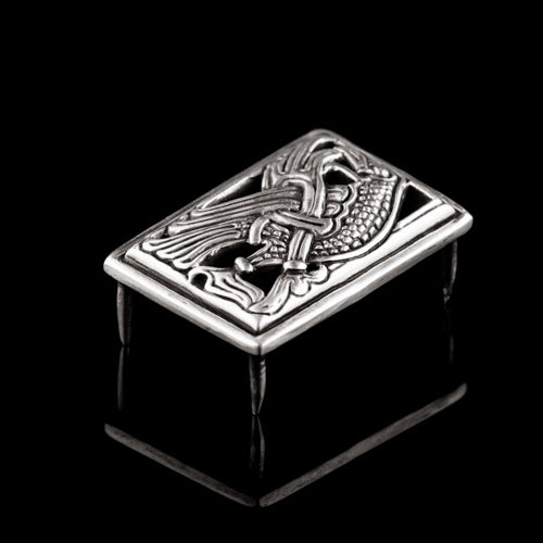Viking Warrior Champion Belt Stud in Mammen Style