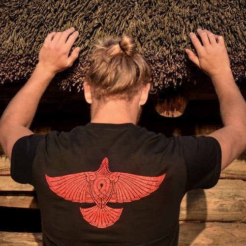 Viking T-Shirt with Raven
