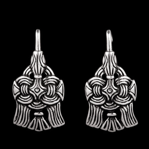 Raven Shaped Garter Hooks in Borre Style