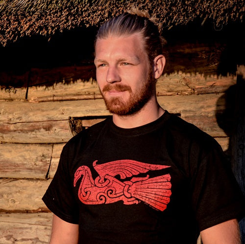 Viking Women's T-Shirt with Valkyrie Design
