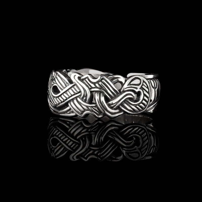 Viking Raven Ring with Runes Huginn and Munnin Denmark – Northan Viking ...