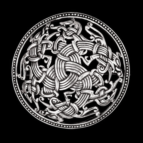 Viking Dragon Brooch in Urnes Style