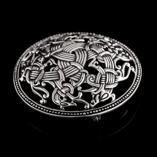 Round Cloak Pin from Viking Gotland