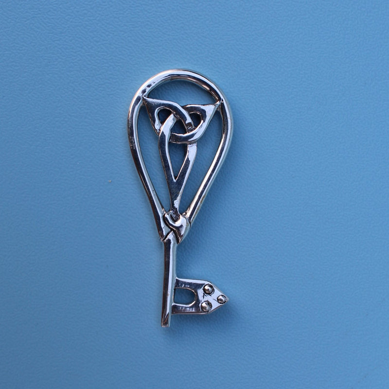 Viking Key With Four Gripping Beasts