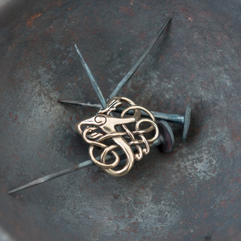 Urnes Style Viking Brooch