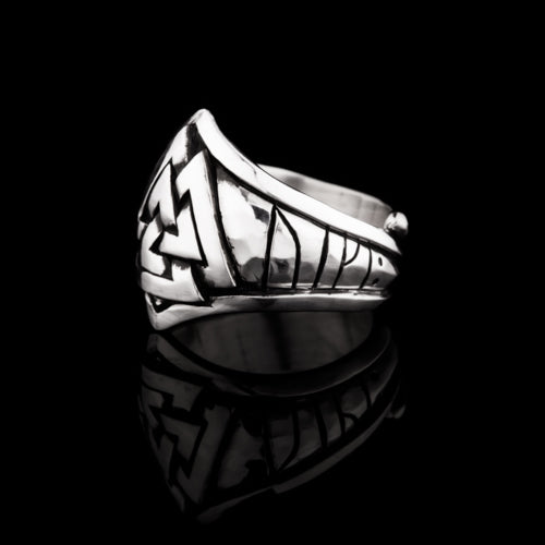 Valknut of Odin Ring