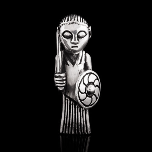 Small Viking Woman with Drinking Horn