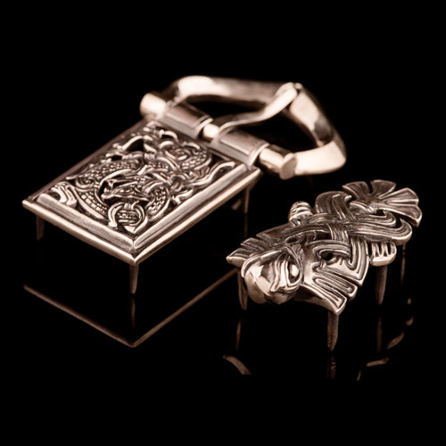 Viking Warrior Champion Belt Set in Mammen Style