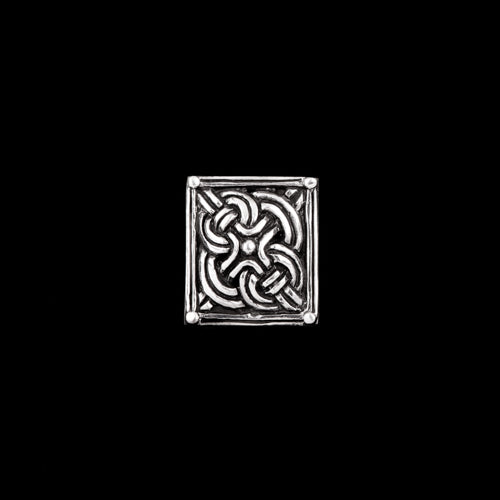 Belt Stud From Birka with Borre Knot