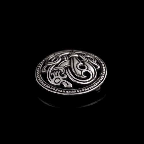 Viking Dragon Brooch in Jelling Style