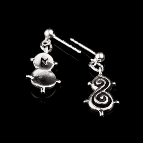 Viking Spiral Earrings