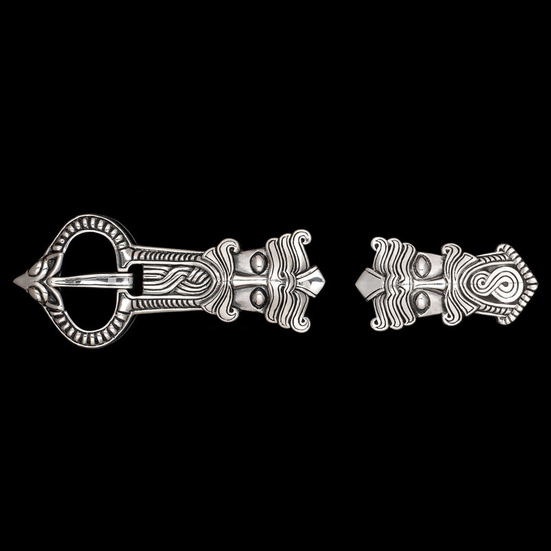 Eastern Style Buckle Set with Spirals