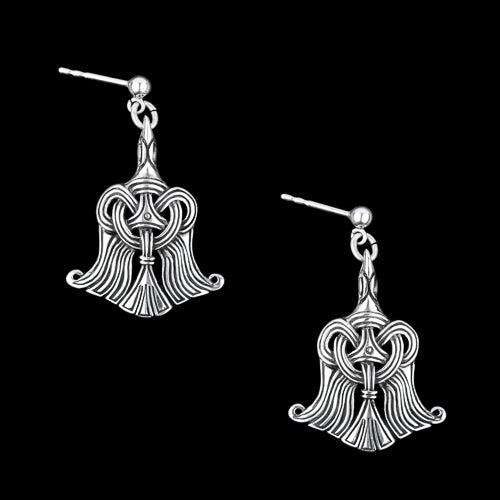 Viking Raven Earrings