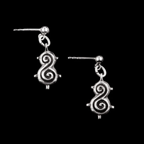 Viking Spiral Earrings