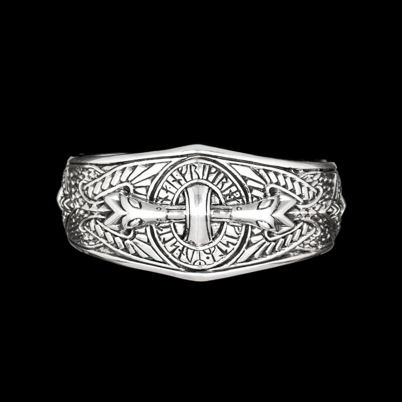Heavyweight Thor Armring With Runes