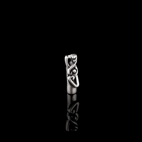 Wolf Head Chain Terminals 2.5mm Diameter