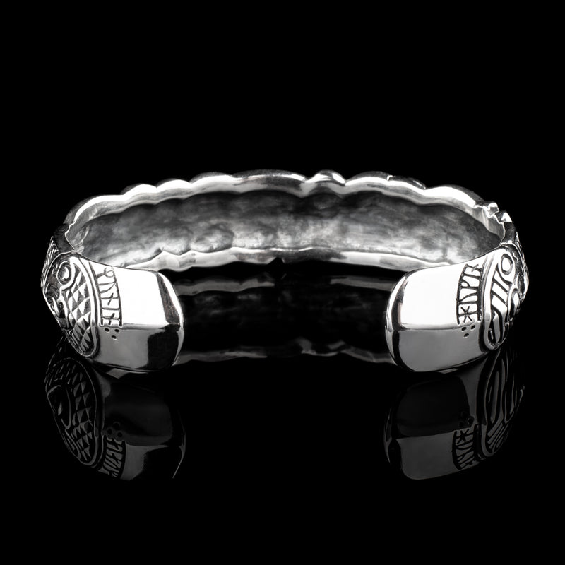 Viking Raven Armring with Runes