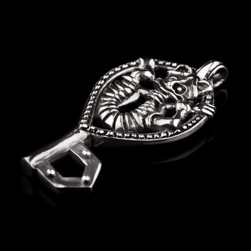 Viking Key with Gripping Beast