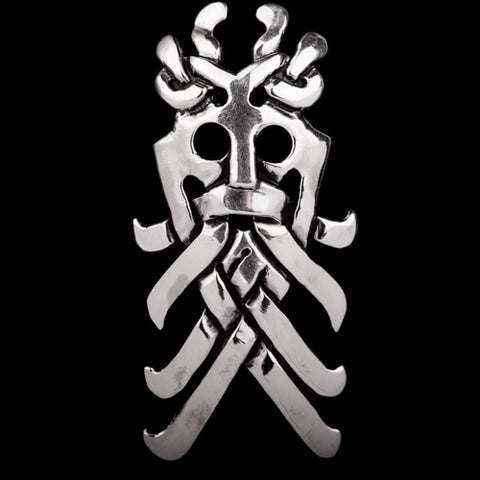 Optø, optø, frost tø tilgive følelsesmæssig Viking Mask Pendant from Moesgaard Denmark protection amulet – Northan  Viking Silver