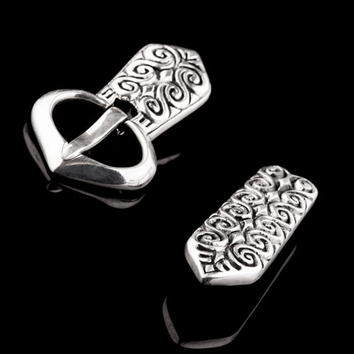 Eastern Style Buckle Set with Spirals