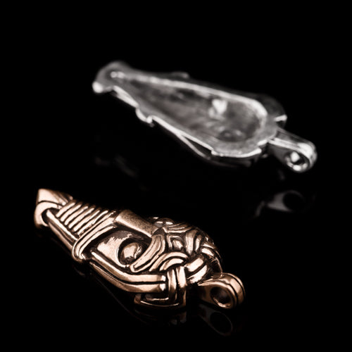 Viking Warrior Mask Pendant from Trelleborg