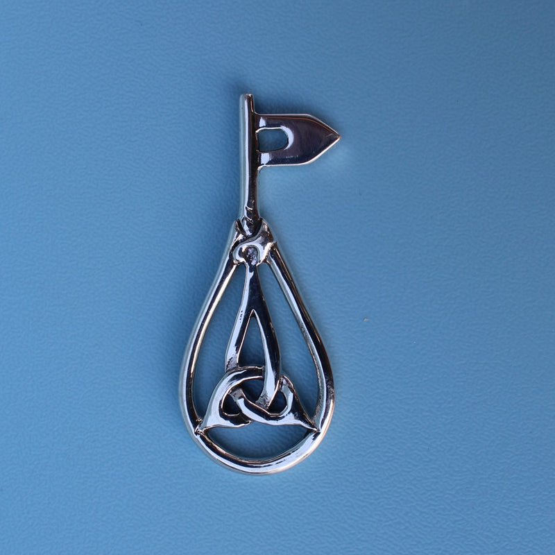 Viking Woman Triquetra Key