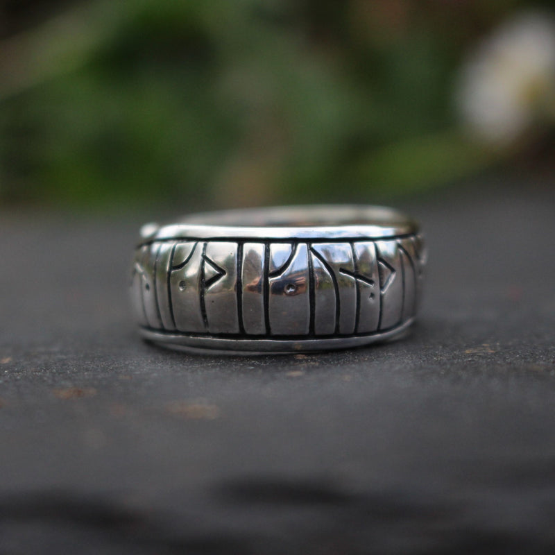 DIVINE PROTECTION Ring, Runic Protection Ring, Haunted Ring, Safeguard Ring,  Algiz Rune -  Australia