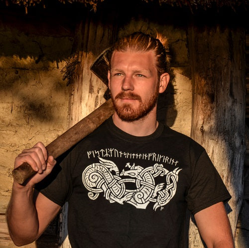 Viking Design Wolf T-Shirt